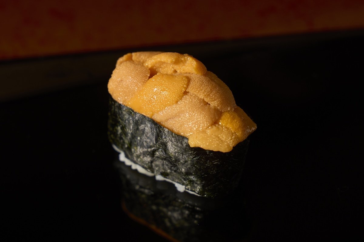 うに。フランス料理の皇帝、ジョエル・ロブションもことのほかお気に入りで絶賛した
