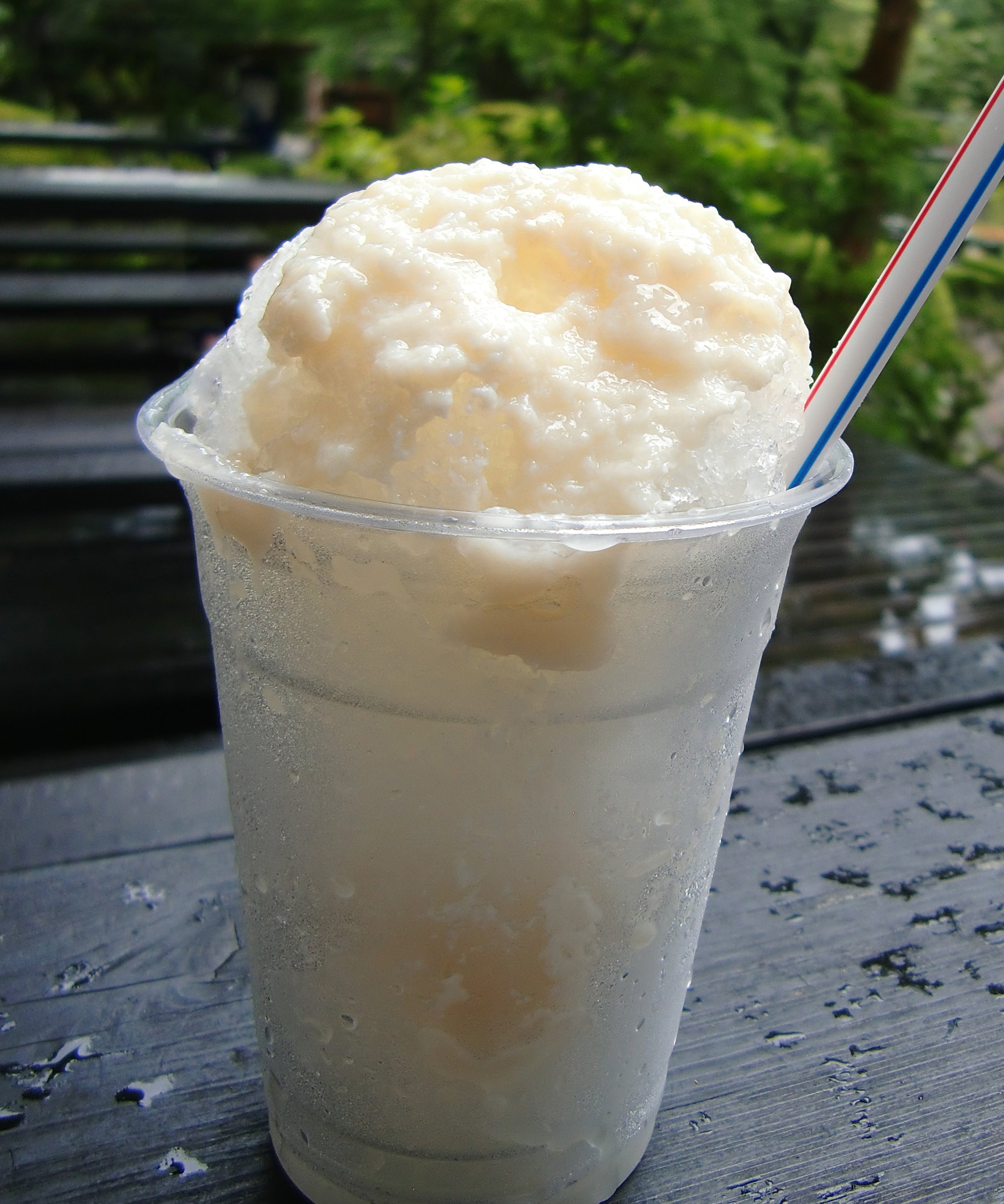<br>夏季限定メニューの甘酒かき氷 Photo: courtesy of 小澤酒造