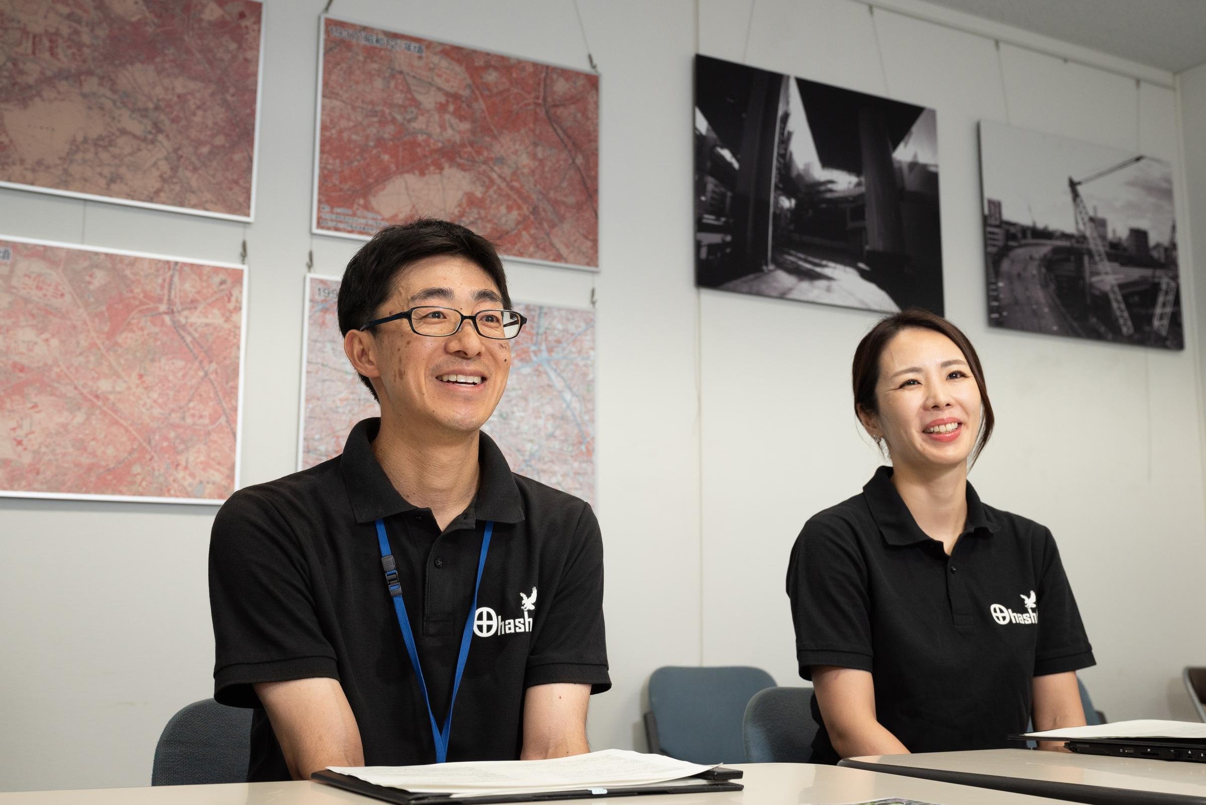首都高速道路株式会社の伏屋和晃氏（左）と加藤千裕氏（右）