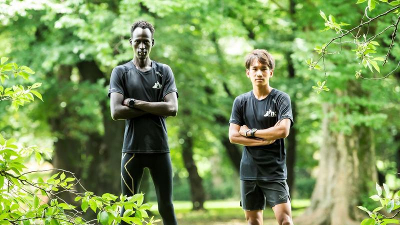 南スーダンと日本の陸上選手が、東京でともに夢を追う理由