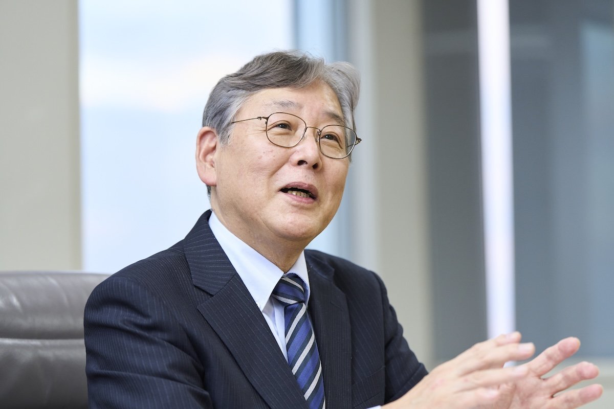 Tokyo iCDC Director Kaku during this interview.jpg
