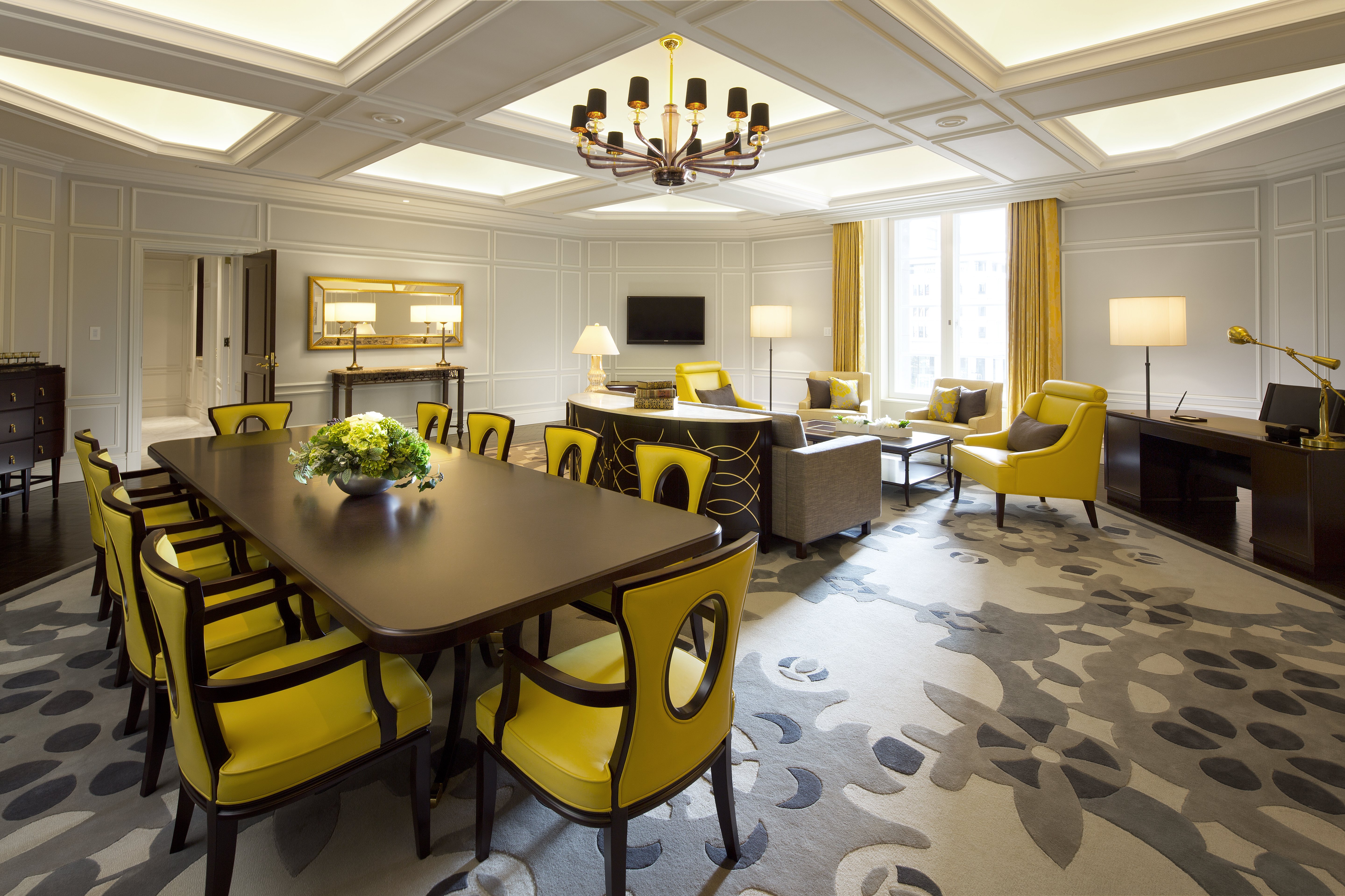 At 173 square meters, the Imperial Suite is the largest room in the hotel. Photo: courtesy of The Tokyo Station Hotel