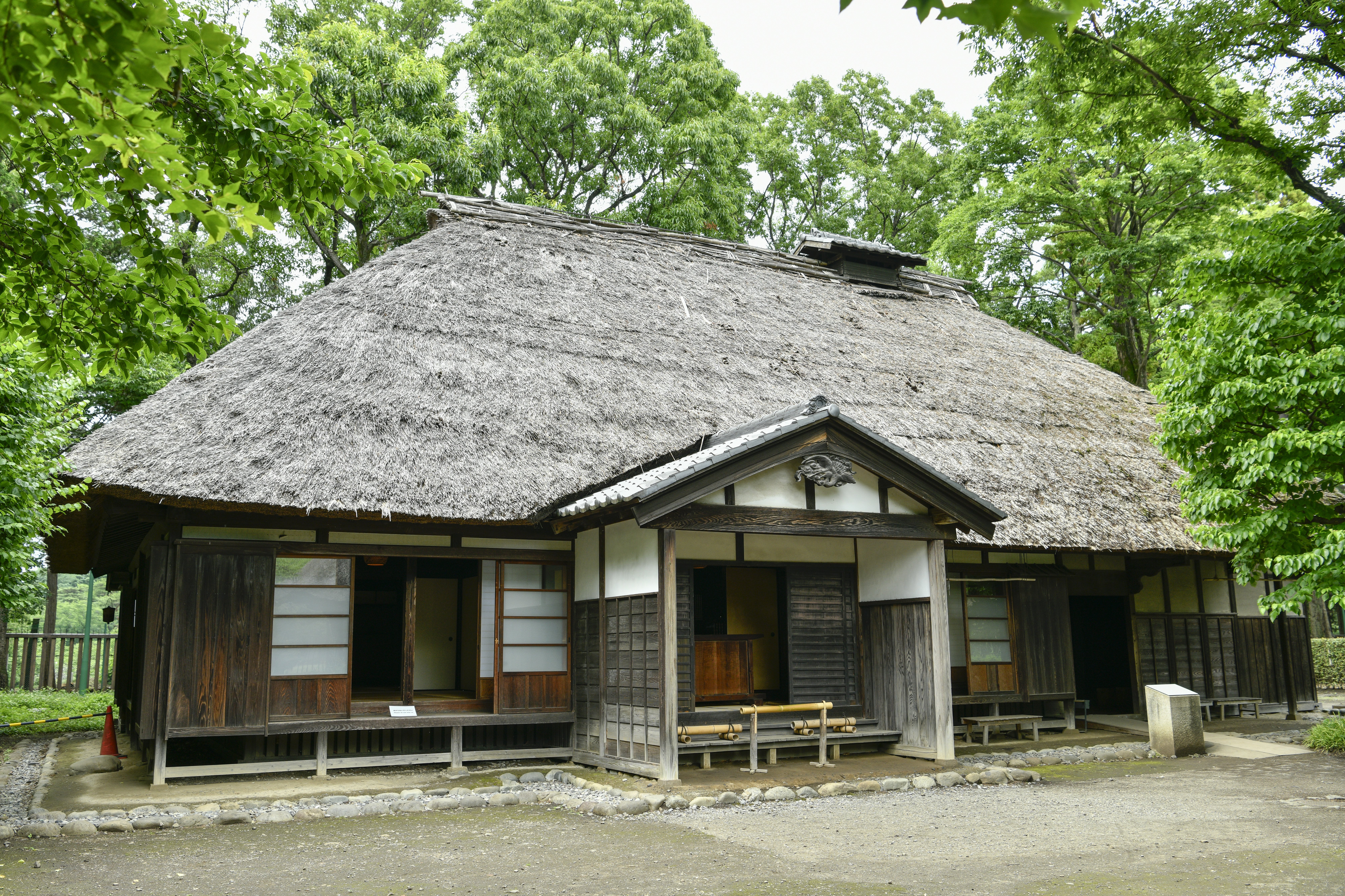The farmhouse of the Yoshino family, built in the late Edo period.