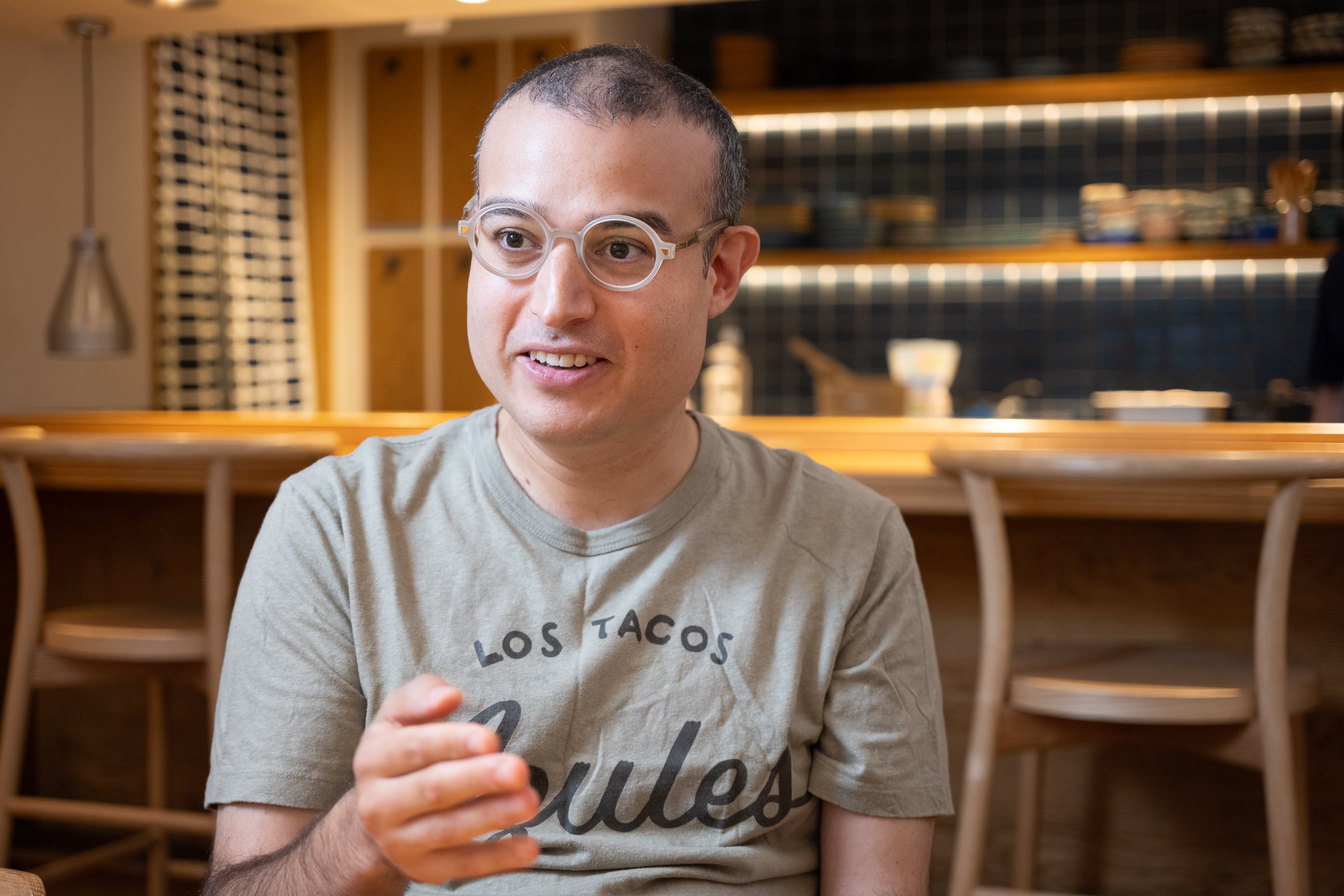 Garcia explains his journey from Monterrey, Mexico to Tokyo, where he runs the two successful restaurants.