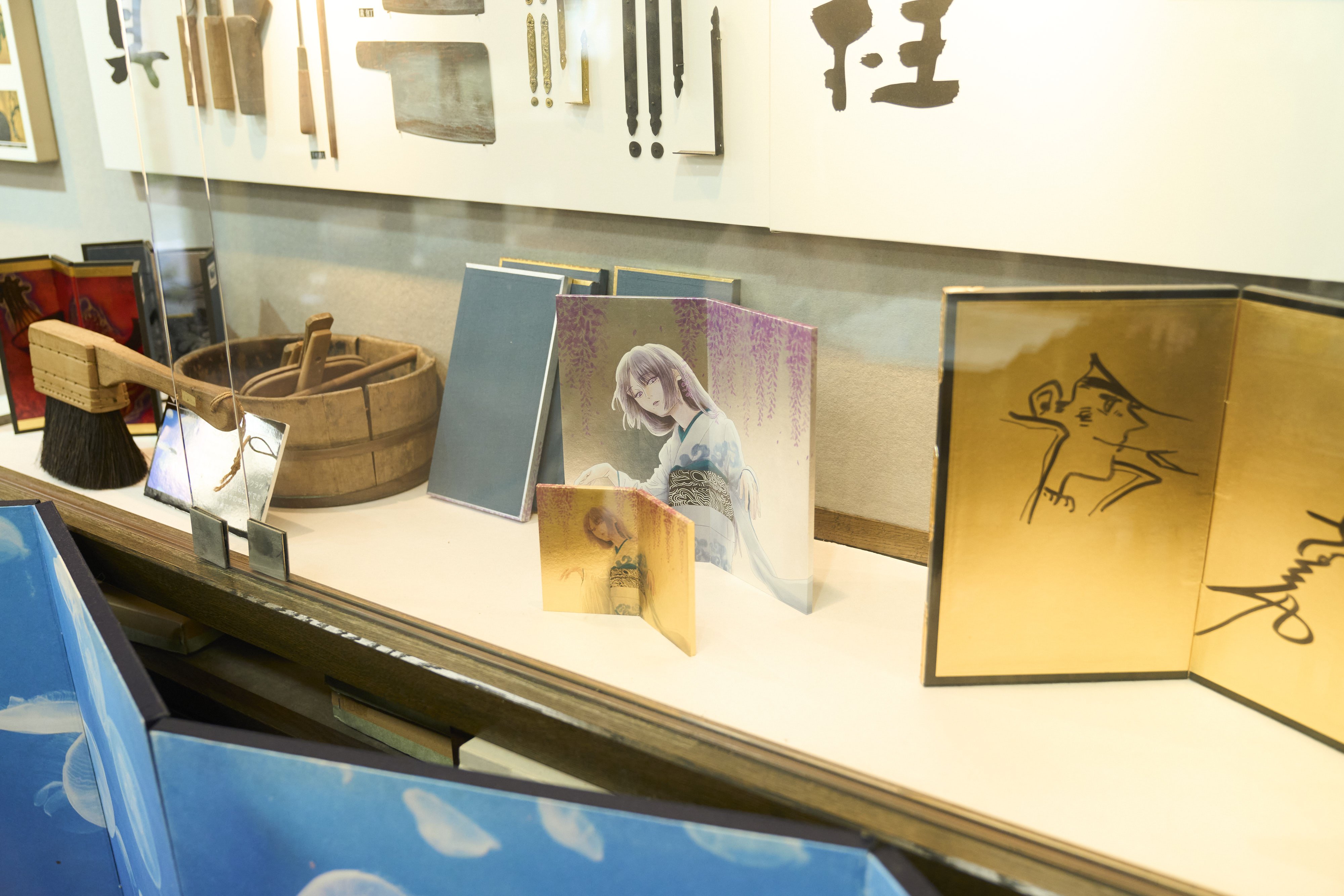 Byobu created through collaborations with manga and anime.