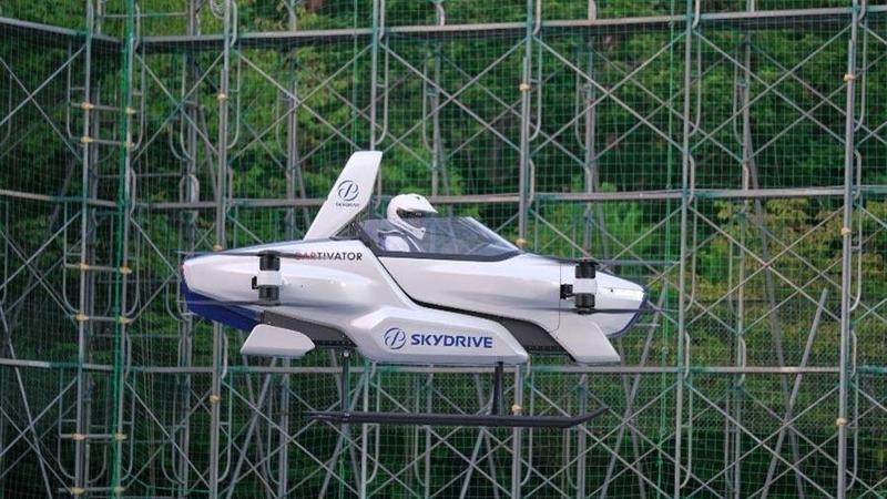 New Transport Infrastructure in Tokyo's Skies - The Future of "Flying Cars" Built by SkyDrive