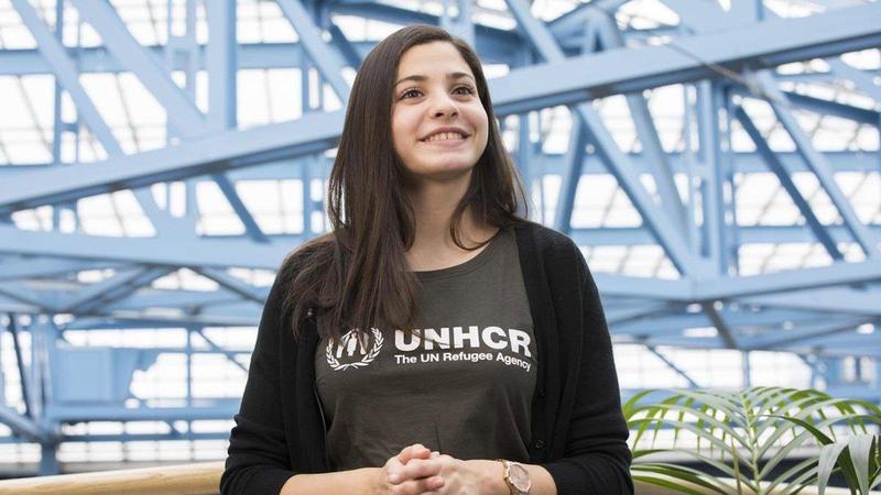 The message toward Tokyo 2020 Games from Ms. Yusra Mardini, Syrian refugee, Olympic swimmer and UNHCR Goodwill Ambassador
