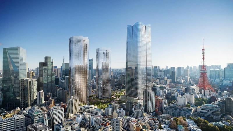 Utilizing Vertical Space to Create a New Tokyo Overflowing with Greenery