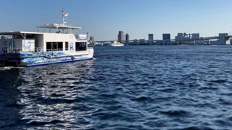 The World's First Hydrogen Passenger Ship, Powered by a Mix of Hydrogen and Diesel