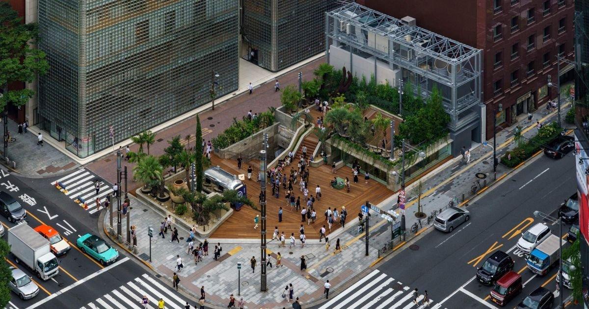 The New Park Created by Sony in Ginza Presents a Novel Way to