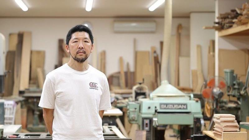 Beautiful Furniture from Wood in Western Tokyo's Tama Region