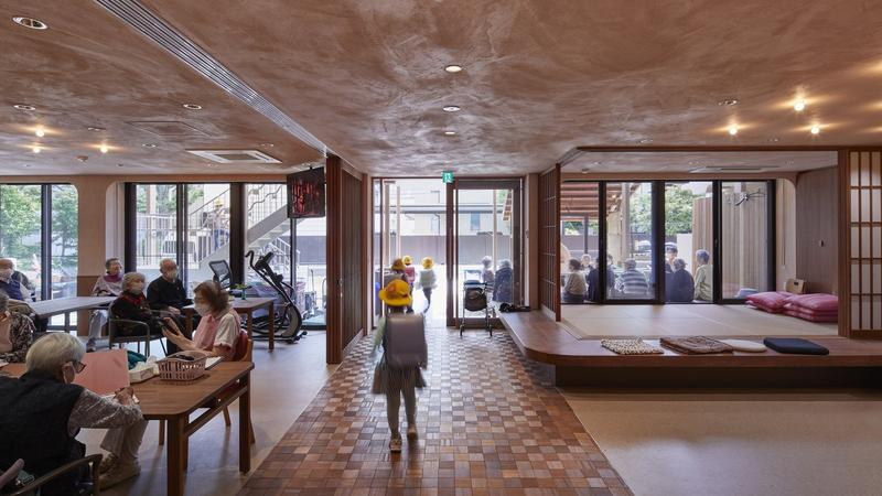 A Novel Welfare Facility Brings Community Together in Koto City, Tokyo