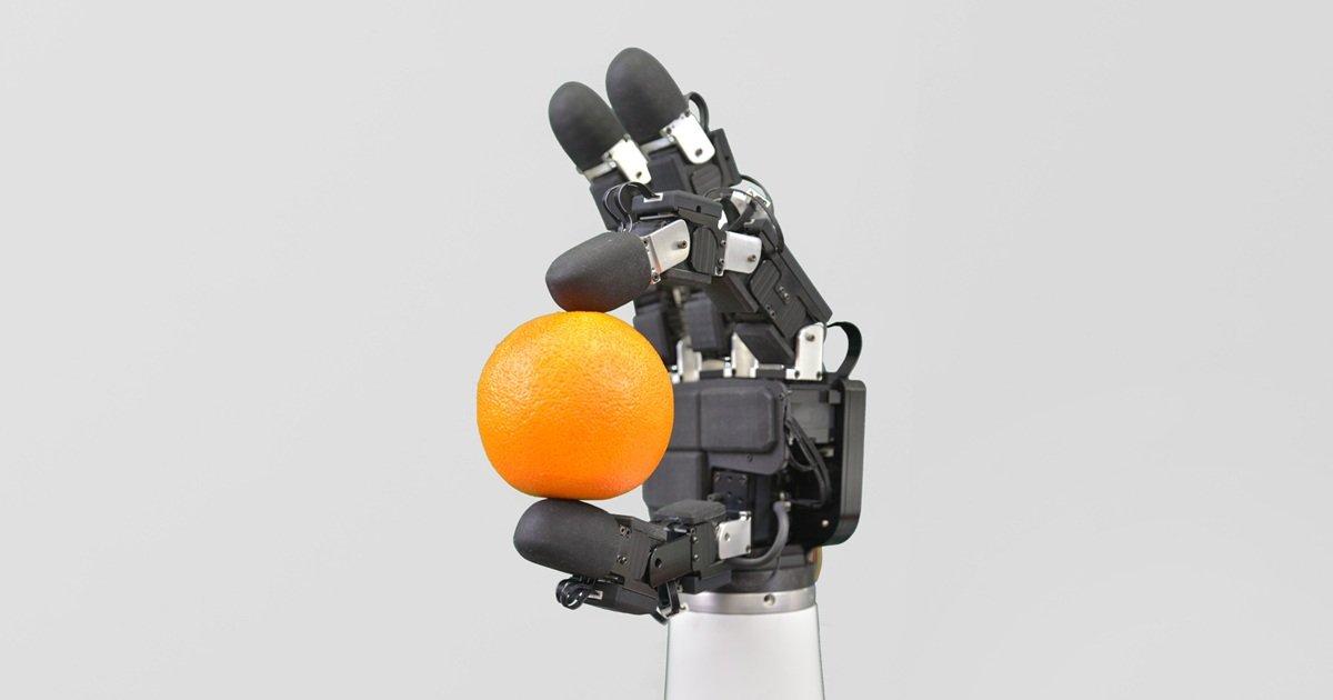 Giving Robots a Human Sense of Touch